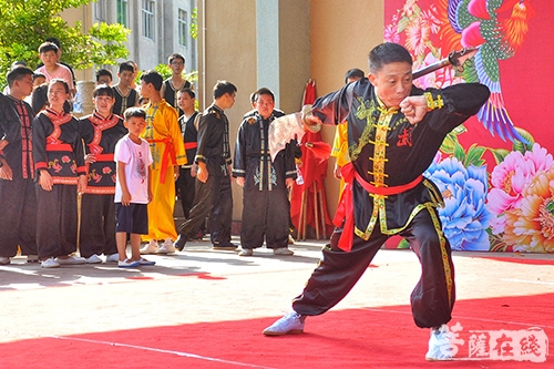 武术-南少林武僧与福安畲拳传人共叙武术情缘