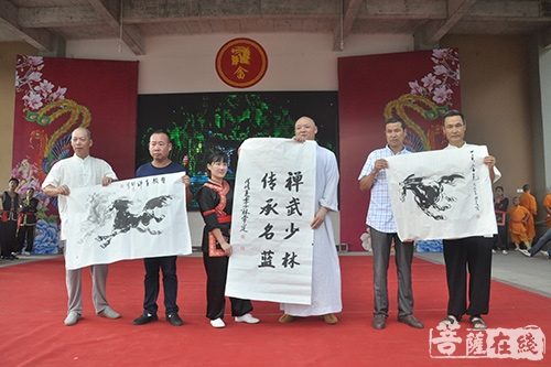 武术-南少林武僧与福安畲拳传人共叙武术情缘