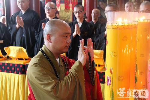 佛教-柯桥安康寺举行戊戌年四十九天撞钟法会暨地藏孝亲法会熏坛仪式