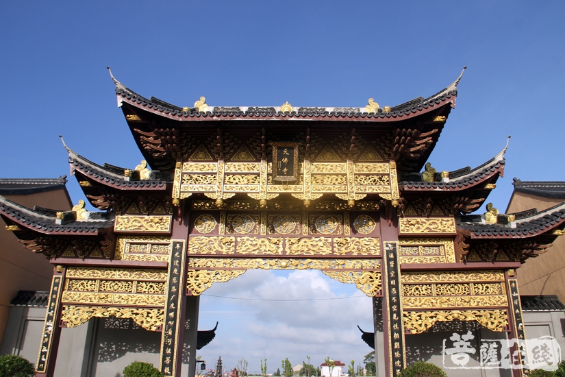 【高清图集】古刹重光 普沾法益 海门天佛寺举行大雄宝殿奠基仪式