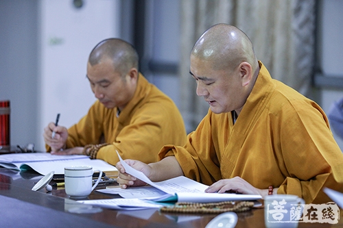 湖州市佛教协会副会长界隆法师对各县区佛协上半年的工作重点,亮点