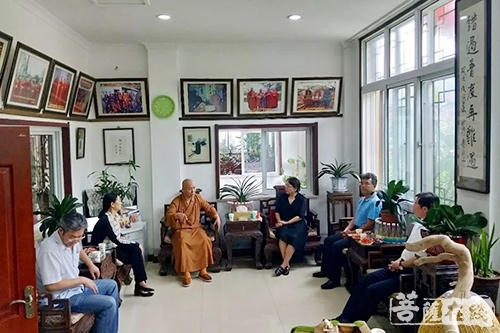锦州-辽宁省民宗委党组书记张秀坤莅临锦州北普陀寺调研