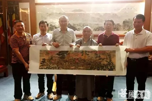 五祖寺-韶关市市委常委、常务副市长朱余旺一行至五祖寺考察