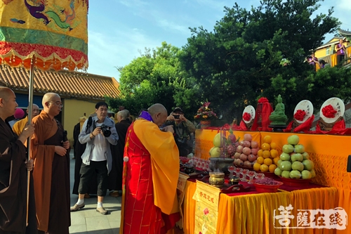 发心发愿文化兴寺2018嵊泗县大悲山福如东海祈福大典圆满