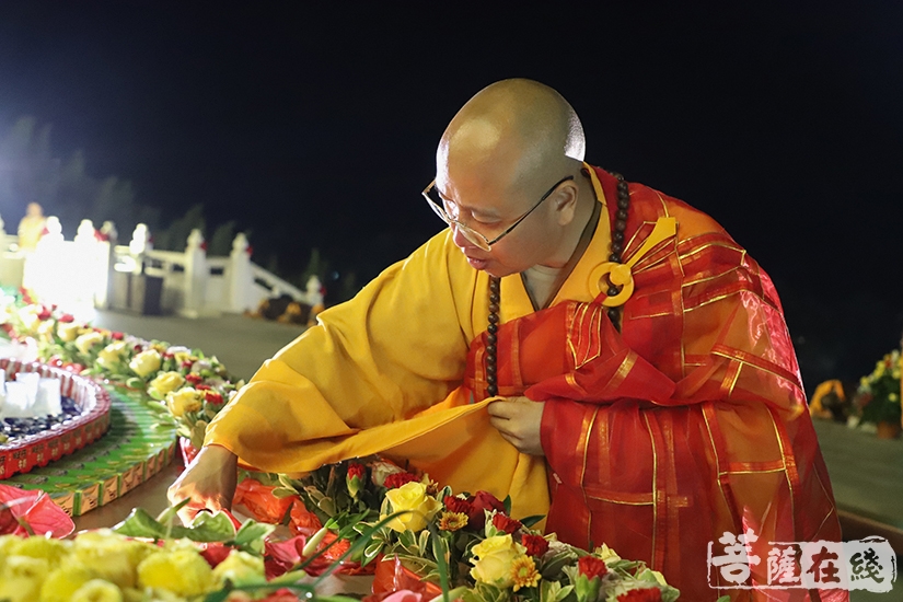 【高清图集】地藏菩萨圣诞 九华山大愿文化园举行祈福法会