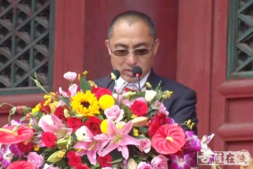 佛教-“净土发源地 佛教中国化”慧远大师纪念活动在原平楼烦寺举行