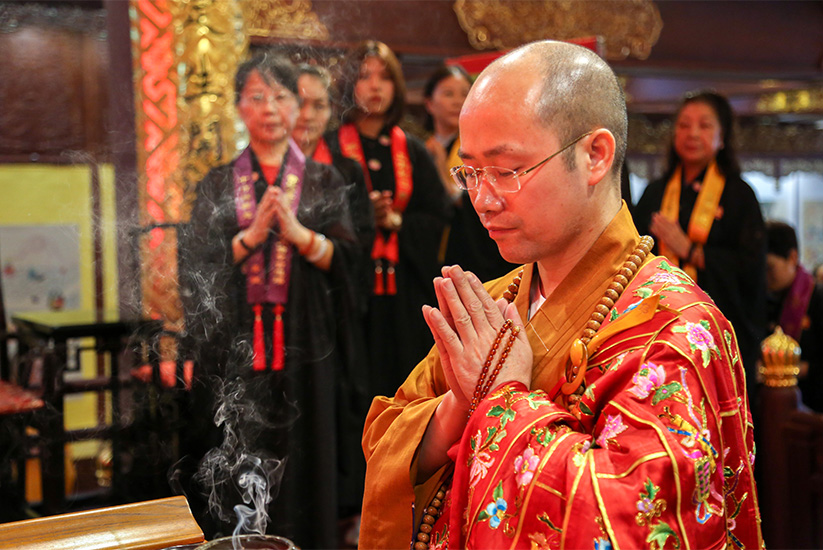 【高清圖集】第十屆地藏水陸法會圓滿送聖 迴向一切有情眾生 - 菩薩