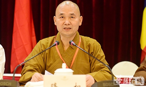 佛教-南京市佛教协会召开第十次代表会议 隆相法师当选会长
