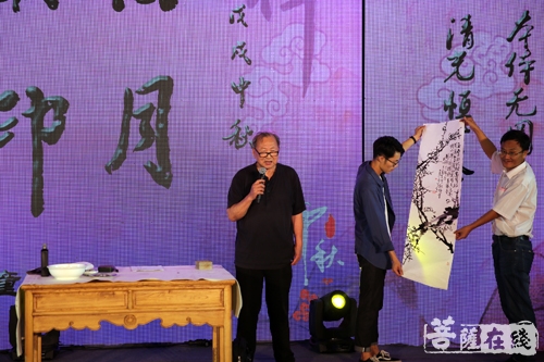 中秋晚会-楞严一笑 月印天童——天童禅寺举行2018中秋晚会
