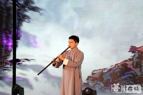 中秋晚会-楞严一笑 月印天童——天童禅寺举行2018中秋晚会