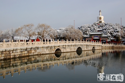 雪景-南宋佛画：出山释迦图、雪景山水图