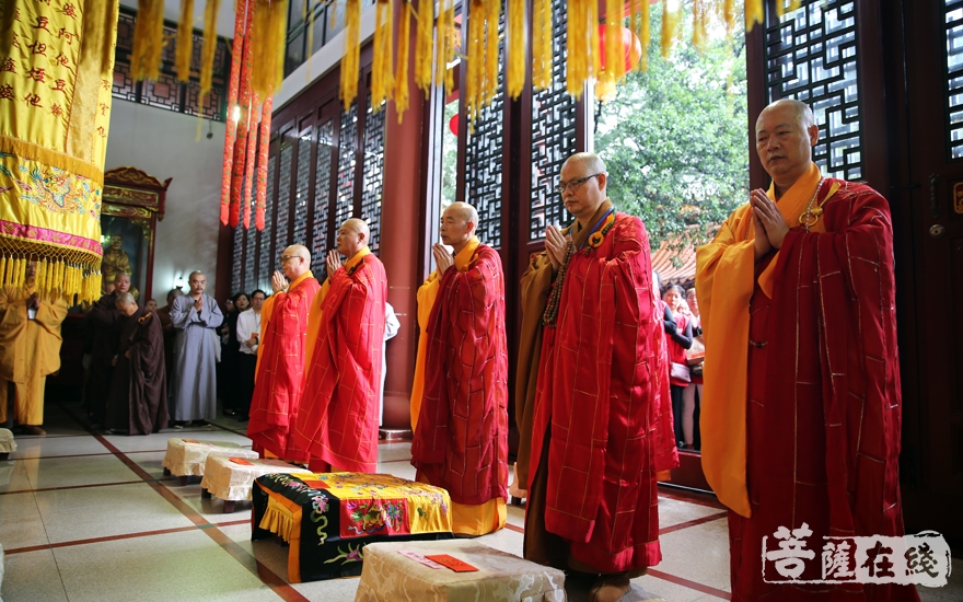 【高清图集】赣州寿量古寺举行毗卢殿奠基仪式