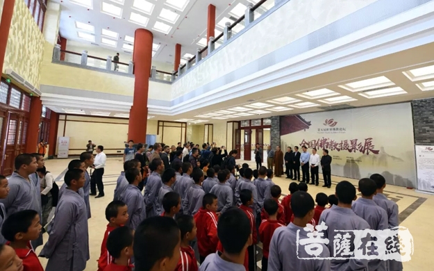 佛教-中国·莆田“全国佛教摄影艺术展”在莆田南少林寺开幕