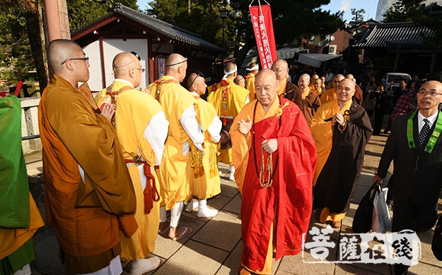 佛教-道慈大和尚一行赴日进行文化友好交流