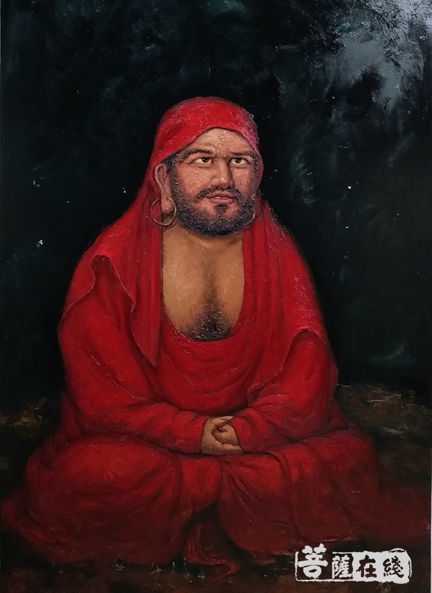 油画-第五届世界佛教论坛召开期间 周俊茂佛教油画艺术展在莆田展出