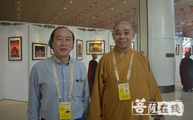 油画-第五届世界佛教论坛召开期间 周俊茂佛教油画艺术展在莆田展出