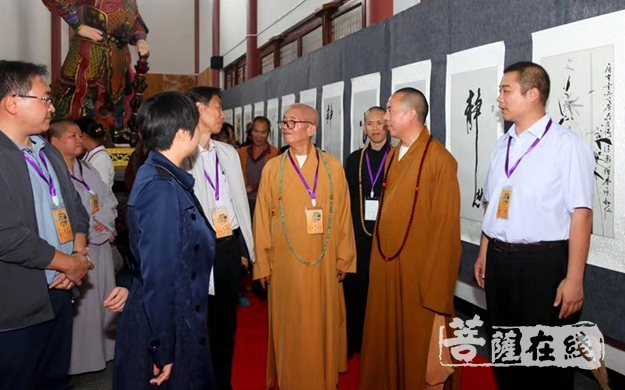 文化-广东新会大圣寺第二届圣贤文化节开幕