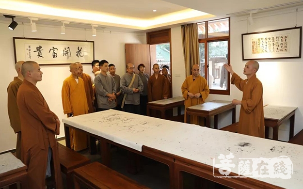 佛教-径山万寿禅寺佛教文化参学团一行参访厦门鸿山寺
