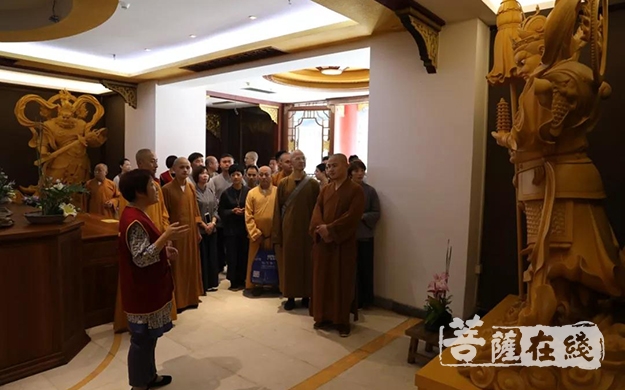 佛教-径山万寿禅寺佛教文化参学团一行参访厦门鸿山寺