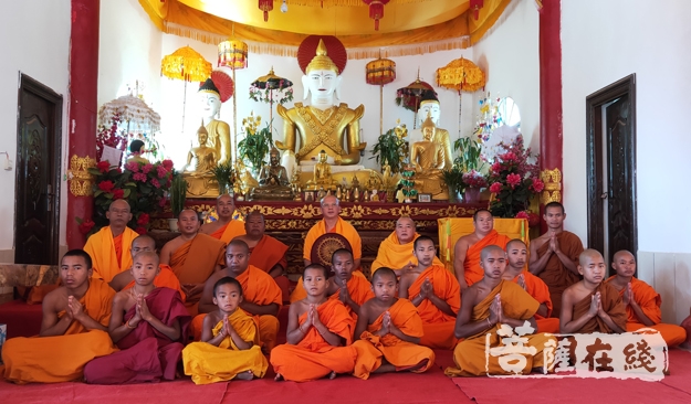 佛教-云南沧源佛协在中缅边境班老总佛寺举办教职人员宗教培训活动