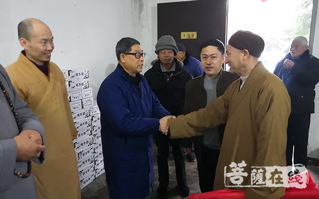 养老服务-绍兴市上虞区政协民族宗教界委员走进养老机构开展委员服务日活动