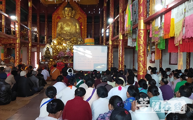 佛教-爱国爱教 规范管理——云南双江总佛寺开展宣讲活动