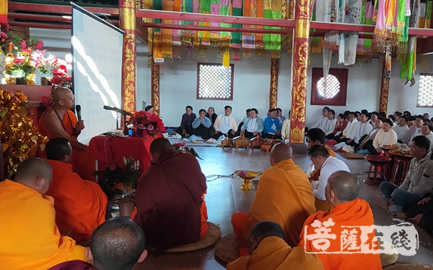 佛教-爱国爱教 规范管理——云南双江总佛寺开展宣讲活动