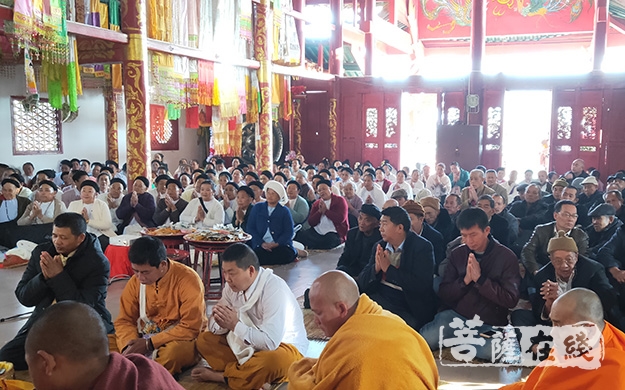 佛教-爱国爱教 规范管理——云南双江总佛寺开展宣讲活动