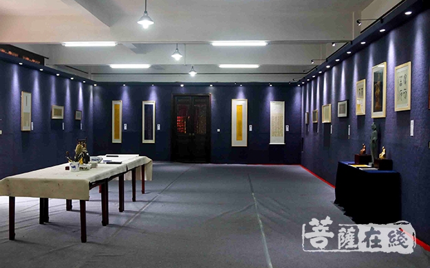 书法-武汉灵泉寺书画院举办“2018心经书法作品展”