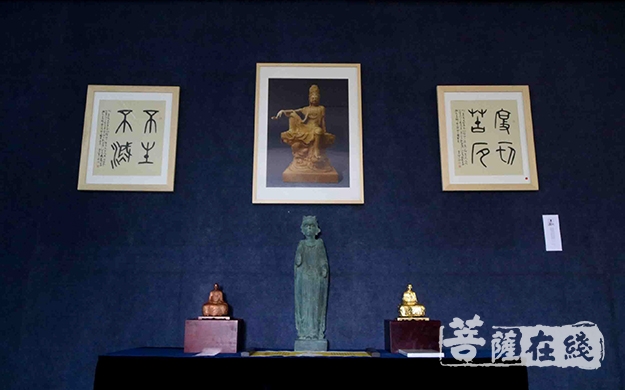书法-武汉灵泉寺书画院举办“2018心经书法作品展”