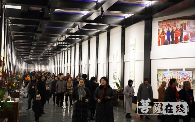 佛教-峨眉山文化艺术长廊首届开展   总面积约2万平米