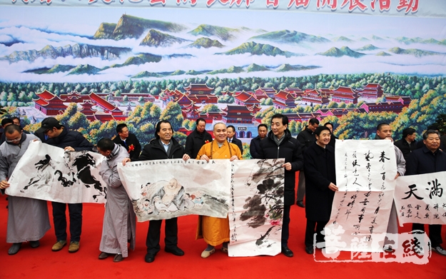 佛教-峨眉山文化艺术长廊首届开展   总面积约2万平米
