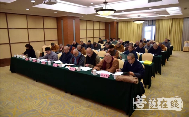 佛教-湖州市佛教协会召开五届八次理事会扩大会议