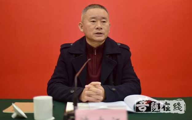 佛教-湖州市佛教协会召开五届八次理事会扩大会议