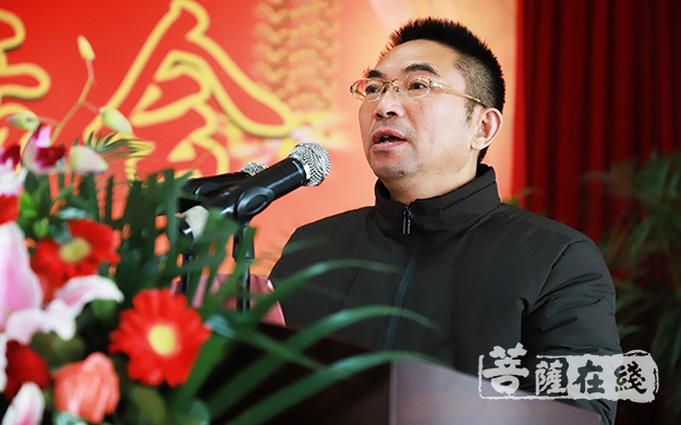 茶话会-上海青浦报国寺迎新春茶话会活动圆满