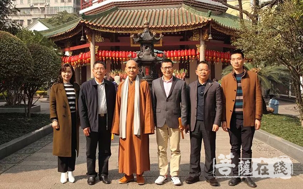 六榕寺-广东省政协民宗委领导赴六榕寺走访慰问