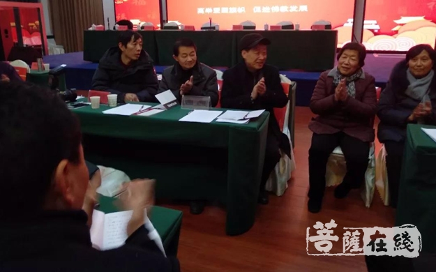 佛教-陕西省镇安县佛教协会第二届三次理事会圆满