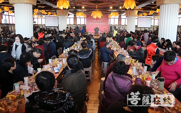 茶话会-辞旧迎新 上海松隐禅寺举行2019新年茶话会