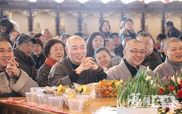 茶话会-辞旧迎新 上海松隐禅寺举行2019新年茶话会