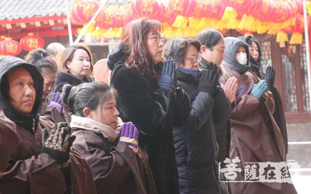 慈恩寺-沈阳市慈恩寺举行第二届大型慈爱悲悯公益法会