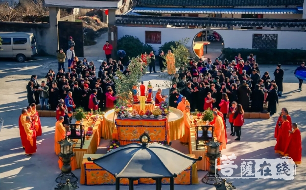 佛教-上海地藏古寺第二届大奠法会圆满