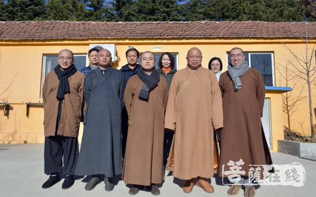 佛教-威海市佛教协会直属寺院年末进行消防安全工作走访交流