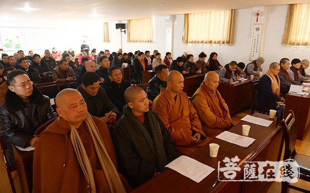 佛教-山东菏泽牡丹区佛教协会召开工作会议