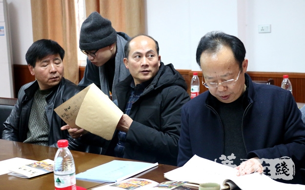 罗田-湖北省民宗委处长唐启明到罗田清元禅寺调研