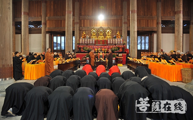 杭州萧山东海禅寺观音法华七法会圆满