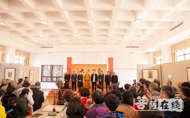 艺术-中国宗教造像艺术之美观摩展在博山正觉寺书画院开幕