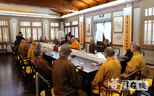 佛教-温州市佛教协会会长智明大和尚一行参访南京牛首山佛顶寺