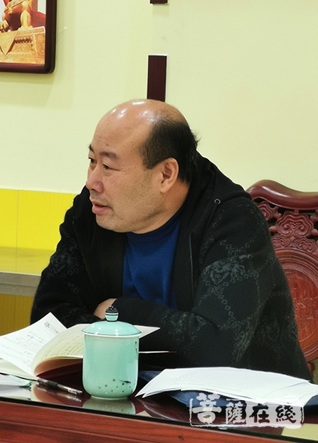 佛教-辽宁省葫芦岛市佛教协会召开政治学习会议