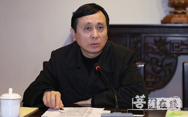 佛教-泉州市委统战部副部长、市民宗局局长黄景生一行参访普陀山