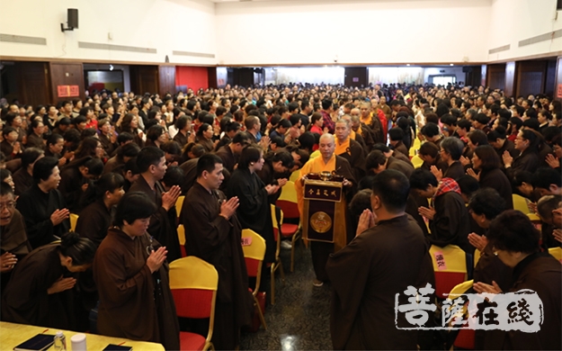 佛教-厦门鸿山寺第十三期“千人共诵地藏经法会”圆满